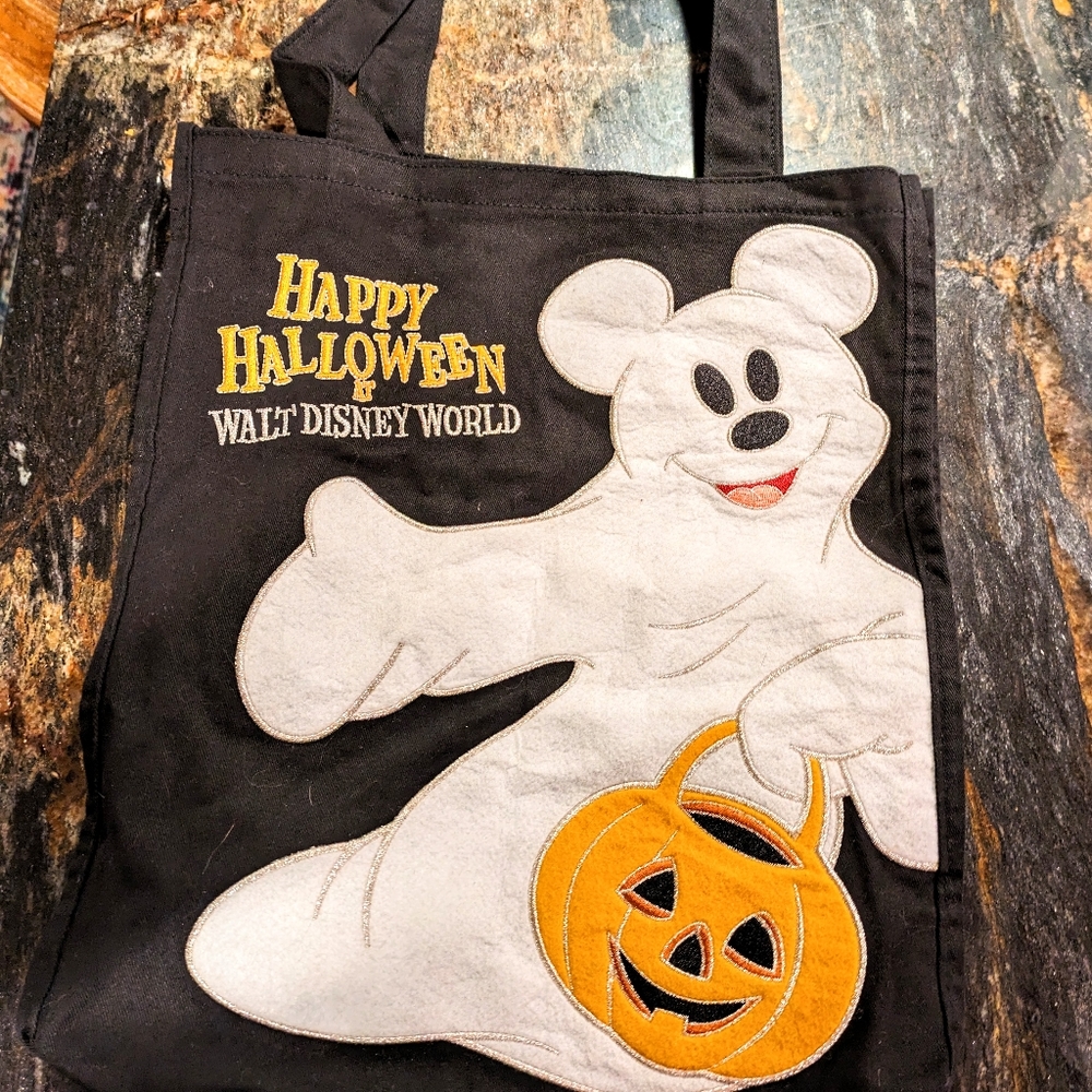 Disney Halloween Trick or Treat Tote Bag